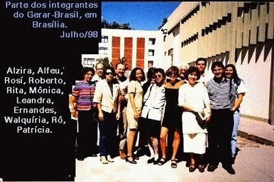 Equipe do Gerar Brasil em 1998